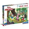 Clementoni- Disney Mickey And Friends Supercolor Friends-104 Pezzi (L4f)
