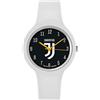 Lowell Orologio Junior JUVENTUS FC P-JW443KN1 Silicone Bianco Nero OFFICIAL 32mm