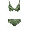 JUSTMINE FEELING by JUSTMINE bikini double-face coppa C verde/lime B2848C 6101