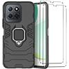 HuiYouMY [3 in 1] 1Pcs Cover + 2Pcs Vetro Temperato Per Honor 70 lite (d9z)