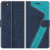MOBESV Custodia Huawei P8 Lite, Cover a Libro Huawei P8 Lite 2015, Custodia in P