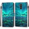 SIENIANLINE Custodia per Huawei Mate 20 lite/Maimang 7, Caso di Flip Cover Huawei (J4K)