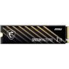 MSI Microstar MSI Spatium M470 PRO SSD 2TB M.2 NVMe PCIe 4.0 6000/5000 MB/s