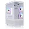 Thermaltake Case PC Micro Tower Bianco View 170 TG ARGB Snow Micro Chassis Thermaltake