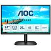 AOC 24B2XHM2 Monitor LCD da 24 pollici, VA Panel, Full HD, 4 ms, Refresh (h9C)