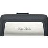 Sandisk Ultra Dual USB Drive Type-C 64 GB, USB 3.1 Type C, Nero/Argento (r0m)