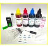 Inchiostro compatibile per cartucce stampanti hp 62 nero e 62 colore