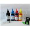 inchiostro shop Kit ricarica cartucce hp 336 nero e 342 colore + refill clip +accessori 400 ml