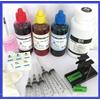 Kit Completo Per Ricarica Cartucce Stampanti Hp 62 nere e 62 colore + refill