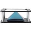 VBESTLIFE Proiettore a Piramide Olografica, Espositori Olografici 3D, Ologramma per (X2r)