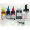 600 ml Kit ricarica cartucce HP inkjet. Hp 27 Nero 28 Colore + refill clip