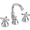 Paini 💧 Paini LIBERTY Rubinetto Bidet 3 Fori Bocca Alta Flessibili Inclusi Cromato