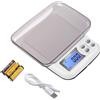 KUBEI Bilancia da cucina digitale ricaricabile da USB 1 kg/0.01 g (k1e)