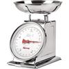Girmi Bilancia da cucina PS90 5Kg meccanica con ciotola pesa alimenti inox Rotex