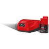 Milwaukee 0 M12B2 4933451900 - m12nrg-201 Kit 1 Batteria + carregador C12 C (n3d