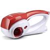Trevidea Girmi GT02 Grattugia Ricaricabile, 12W, 2 Rulli INOX, Bianco/Rosso (X1y)