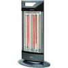 Argo Stufa Elettrica Stufetta al Carbonio Argo 1000 Watt Oscillante Antracite Ambient