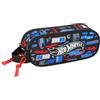 safta HOT WHEELS - Astuccio per bambini, per bambini, ideale per bambini in età scolastica, comodo e versatile, qualità e resistenza, 21 x 6 x 8 cm, multicolore, M, Casual