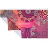 Lifeventure Softfibre Trek Towel - Mandala Softfibre Trek Towel - Mandala, Unisex - Adulto, Green, Giant