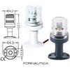 FORNAUTICA FANALE DI FONDA TESTA ALBERO LUCE DI VIA 360° CON 33 LED PER BARCHE FINO 12 MT