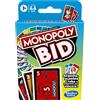 Hasbro Gioco Monopoly Bid Gioco di Carte di Societa Per Ragazzi e Famiglie Hasbro