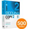 Fabriano Carta A4 80gr Bianca Fabriano Copy 2 per Stampante e Fotocopie Risma 500 fogli