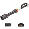 WORX Soffiatore a Batteria 20V WG543E Brushless Potente Leggero e Pratico (B9A)