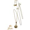 Collana Catenina in ORO GIALLO Punto Luce con Goccia ORO 18 KT 750% List 285€