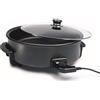 Royalty Line Padella elettrica cuoci riso paella forno per pizza focaccia multifunzione