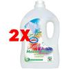 Amacasa 2 X Amacasa Detersivo Lavatrice Liquido 40 Lavaggi Muschio Bianco 3L