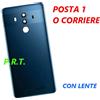 SCOCCA POSTERIORE VETRO COVER COPRI BATTERIA PER HUAWEI MATE 10 PRO CON LENTE