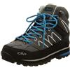(TG. 38 EU) CMP MOON MID WMN TREKKING SHOE WP, Scarpe da Trekking Donna, Graffit