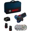 Bosch GWS 12V-76 Professional Smerigliatrice angolare a batt. Mod. 06019F200C EA