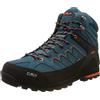 (TG. 45 EU) CMP MOON MID TREKKING SHOES WP, Scarpe da Trekking Uomo, Deep Lake-A