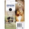 Epson 378 Serie Scoiattolo, Cartuccia originale getto d'inchiostro Claria Photo HD, Formato Standard, Nero