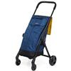 Foppapedretti Go Fast Carrello Portaspesa Pieghevole, Ocean - NUOVO