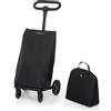 Foppapedretti (TG. 46 lt) Foppapedretti Go Go Carrello Spesa, Black - NUOVO