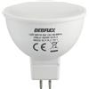 DEBFLEX 600471 - Lampadina LED a forma di fiamma, equivalente a lampadina alogena, lampadina LED S11 Mr16 Gu5.3 4000 K, 5 W, Led-S1 Mr16 4000