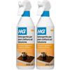 HG Detergente per Pulizia Giornaliera di Piani Cottura - Detergente per Piani Cottura in Vetroceramica e Gas, Adatto ad un Uso Quotidiano, 500 ml (Confezione da 2)