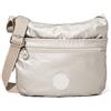 Kipling (TG. Taglia unica) Kipling Arto - Borse a tracolla Donna, Argento (Metallic Glow