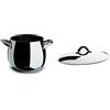 Non applicabile (TG. 27 cm) Alessi Sg100/24 Mami Pentola In Acciaio Inossidabile 18/10, Lucido &