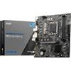 Msi Pro H610M-G Scheda Madre PC mATX Intel LGA1700 DDR5 M.2 PCIe 4.0 DP HDMI VGA