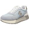 Liu Jo Amazing 25 - Sneakers Platform In Suede Azzurro - Taglia 36 [22cm] Donna