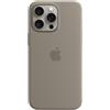 Apple Custodia MagSafe in silicone per iPhone 15 Pro Max - Grigio creta