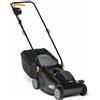 Alpina Rasaerba elettrico Alpina BL 380 E Tosaerba 1400W Tagliaerba a spinta Sacco 40 L