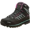 (TG. 36 EU) CMP MOON MID WMN TREKKING SHOE WP, Scarpe da Trekking Donna, Antraci