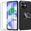 HuiYouMY [4 in 1] Per Ulefone Note 16 Pro Cover + 2Pcs Vetro Temperato - Custodia (i1K)