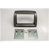 G.M. Production Mascherina e staffe kit doppio 2 Din LANCIA Y Ypsilon dal 2007 in poi SILVER