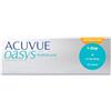 ACUVUE OASYS 1-Day per astigmatismo; Lenti a contatto giornaliere; visione chiara e stabile per tutto il giorno,comfort elevato;-3.50 diottrie; Cilindro -1.25 ; Asse 180 ; BC 8.5; DIA 14.30; 30 lenti