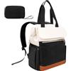 Cozary Zaino Porta PC Donna 15,6 Pollici con Borsa Separata Inclusa, Zaino Elegante e Impermeabile per Laptop, Lavoro, Studio, Viaggi e Tempo Libero, con Scomparti Multifunzionali, Design Moderno